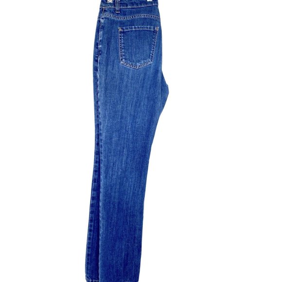 Boden Jeans Straight Leg Jeans Cropped Ankle  Denim Medium Wash Size 6R 31.5 - Picture 7 of 11